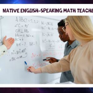 Native English-speaking math teachers