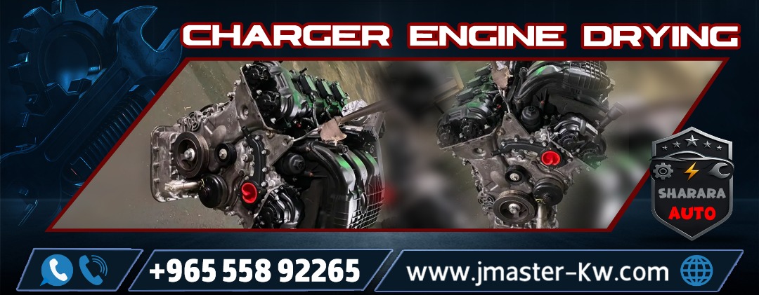 Charger engine drying