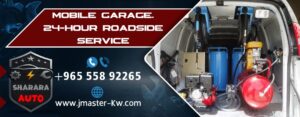 Mobile garage 24-hour roadside service