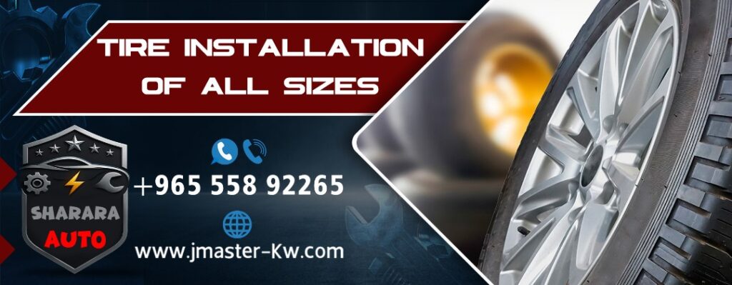 Tire installation of all sizes