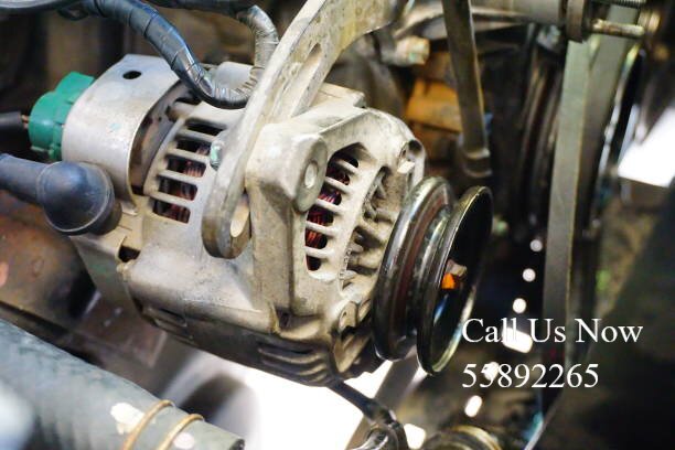 Dynamo batteries for mobile garage