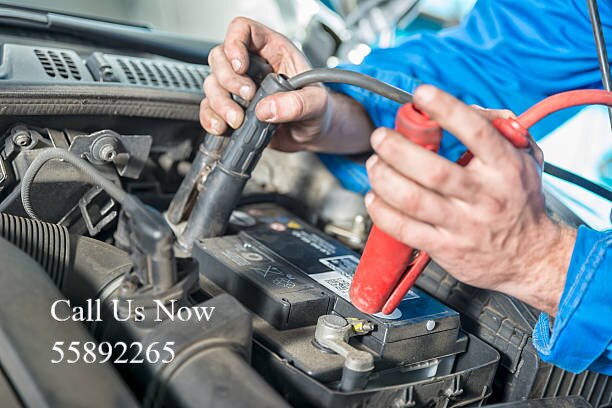 تبديل بطارية سيارة