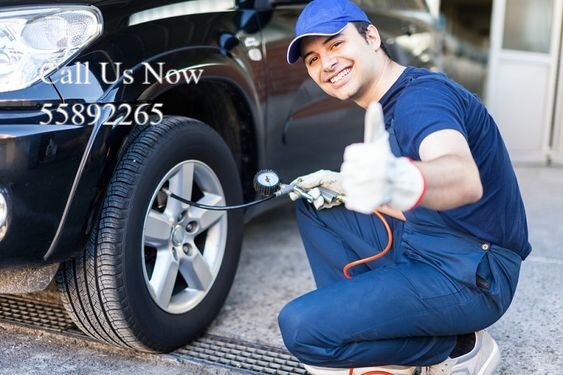 Mobile garage 24-hour roadside service