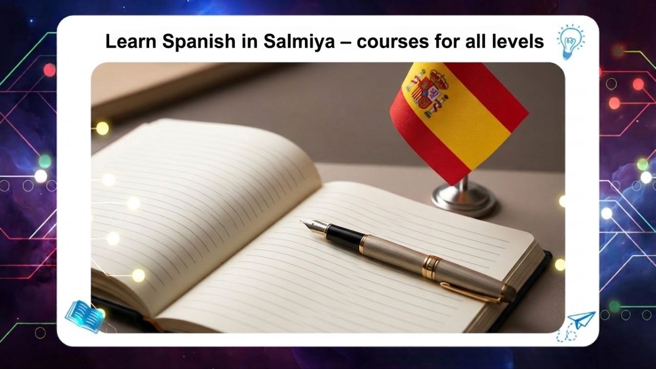 learn Spanish in Salmiya – courses for all levels program means receiving intensive training 55780380