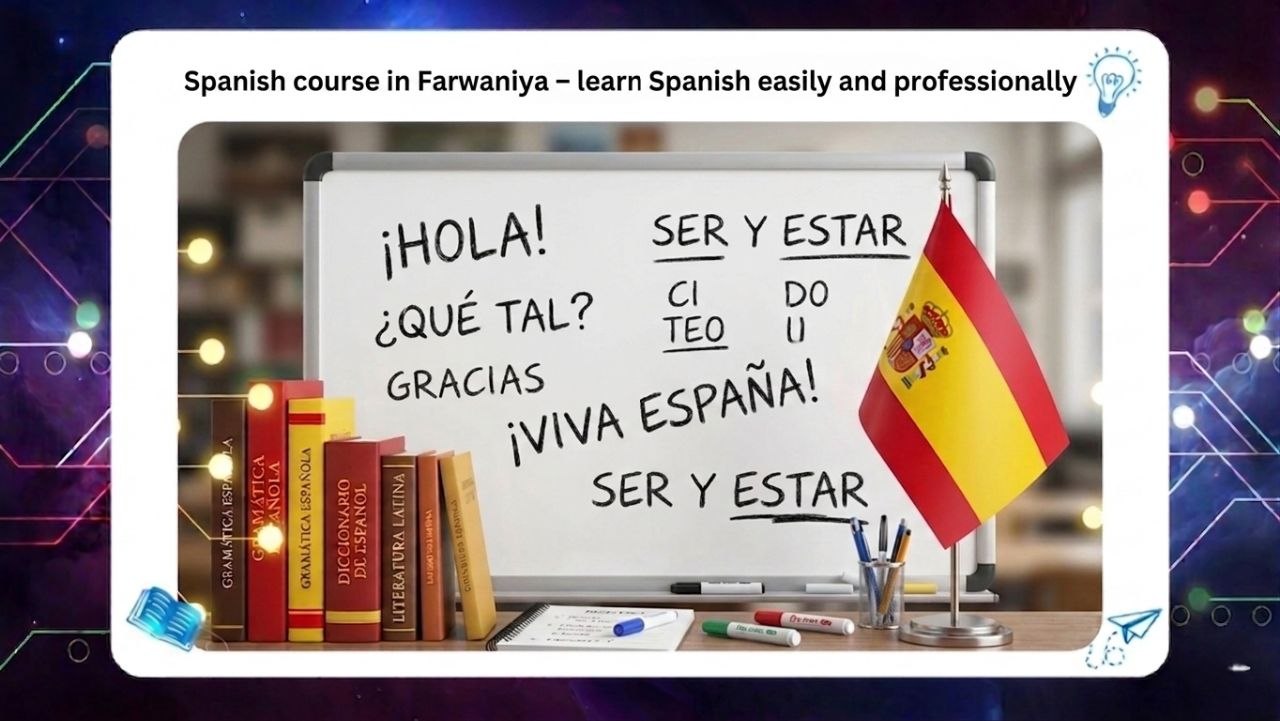 Spanish course in Farwaniya – learn Spanish easily and professionally 55780380