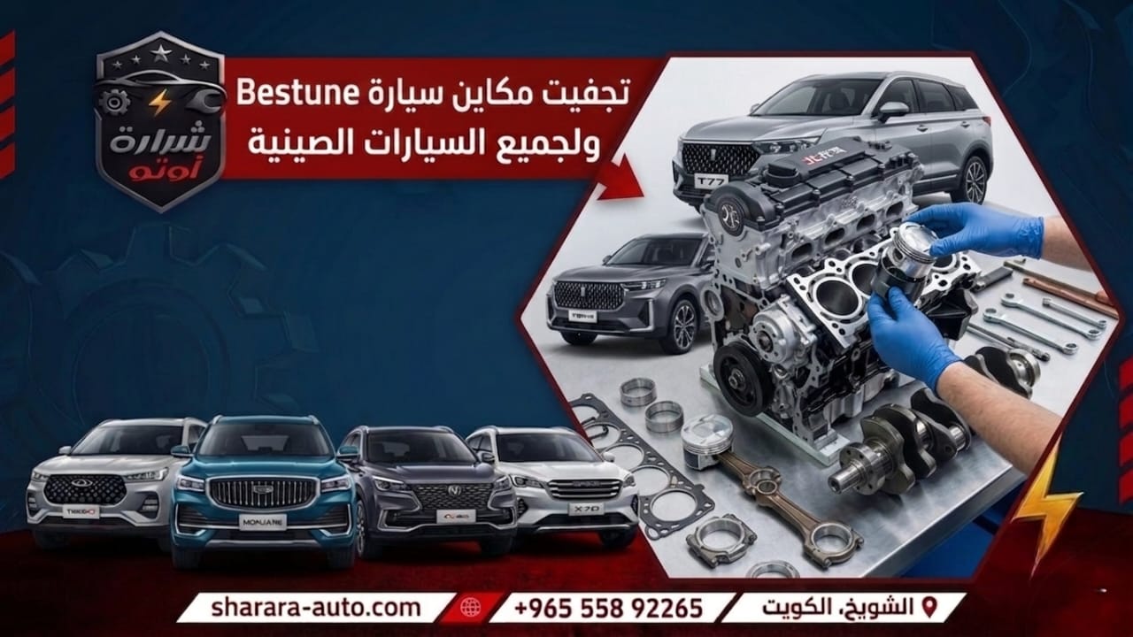 تجفيت مكاين سيارة Bestune ولجميع السيارات الصينيه صلح سيارتك معنا الآن 55892265