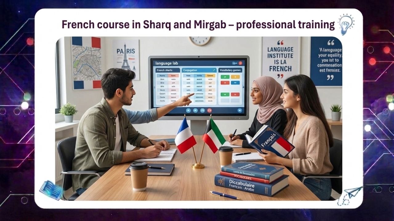 French course in Sharq and Al-Mirqab – professional training AFT Institute Discount 45% 55780380