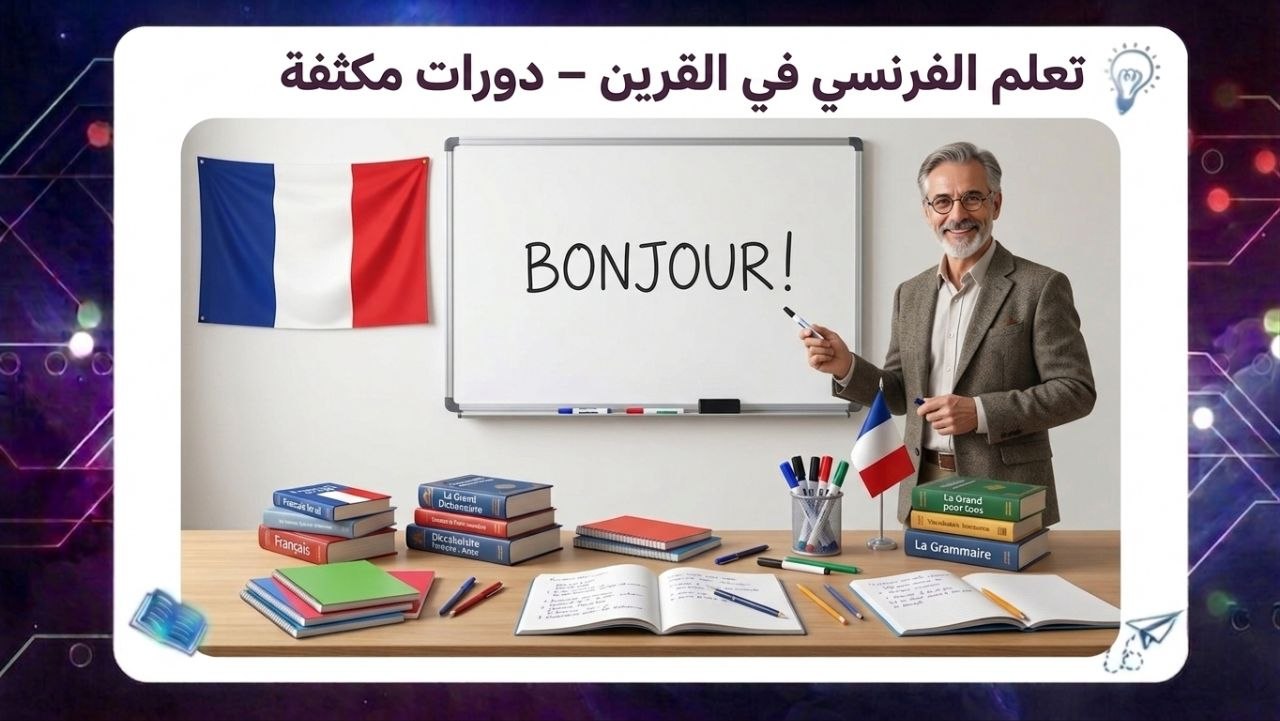 تعلم الفرنسي في القرين – دورات مكثفة افضل معهد بالكويت 2026 55780380