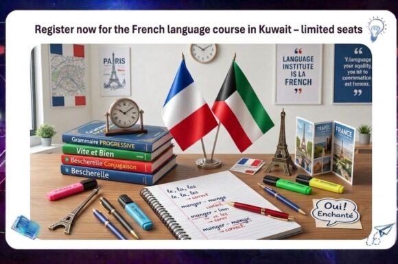 French language course in Kuwait – limited seats via AFT Institute (Phone: 55780380)