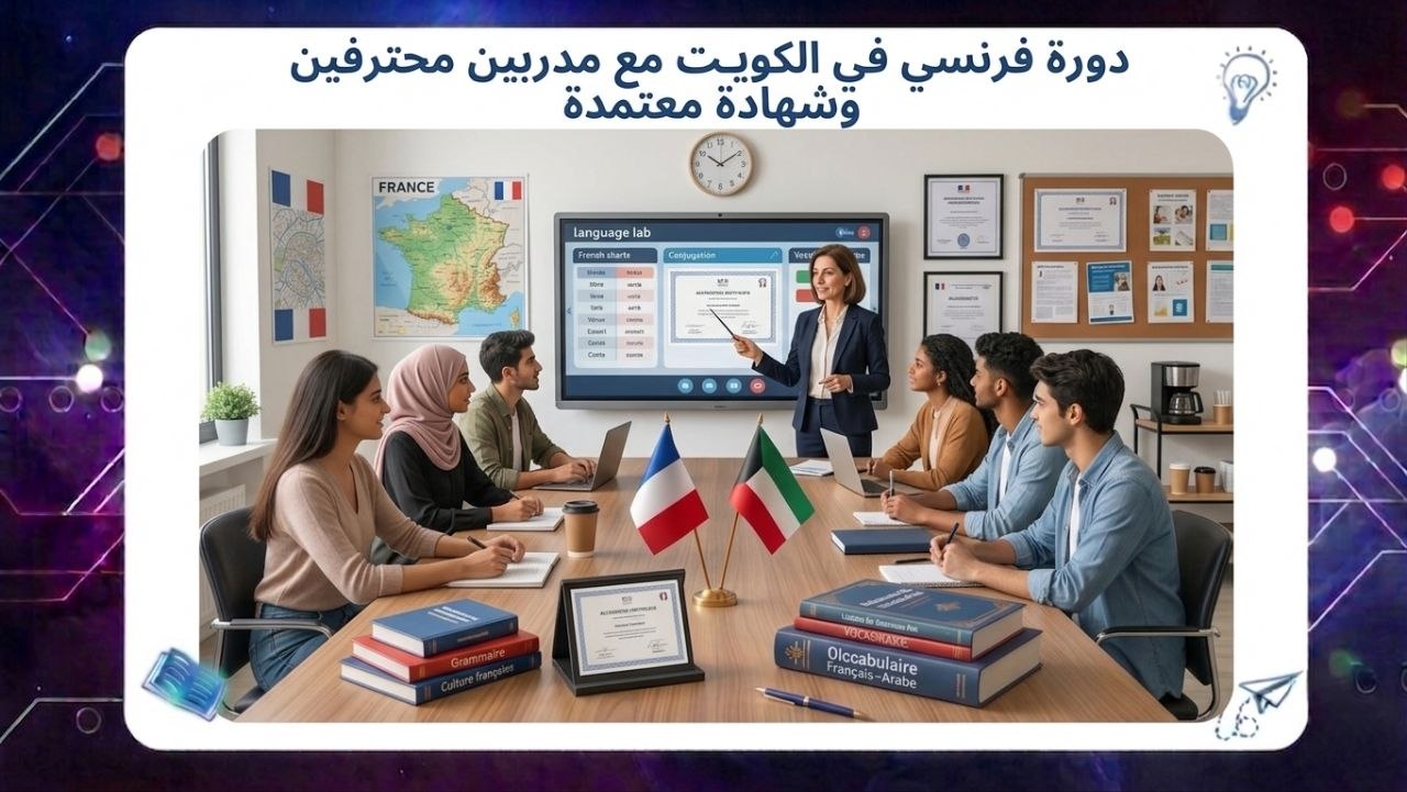 دورة فرنسي في الكويت مع مدربين محترفين وشهادة معتمدة حسم خاص 45٪ 55780380