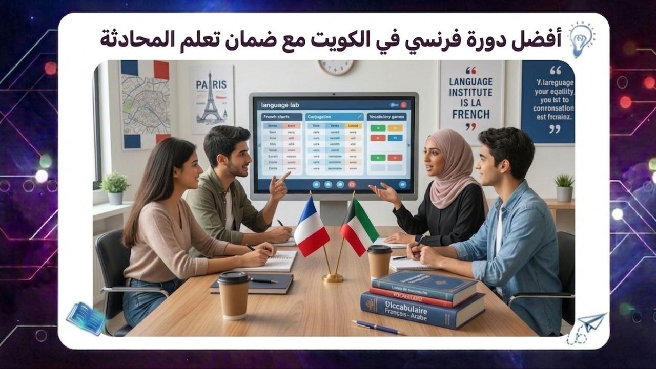 أفضل دورة فرنسي في الكويت مع ضمان تعلم المحادثة سجل الآن 55780380
