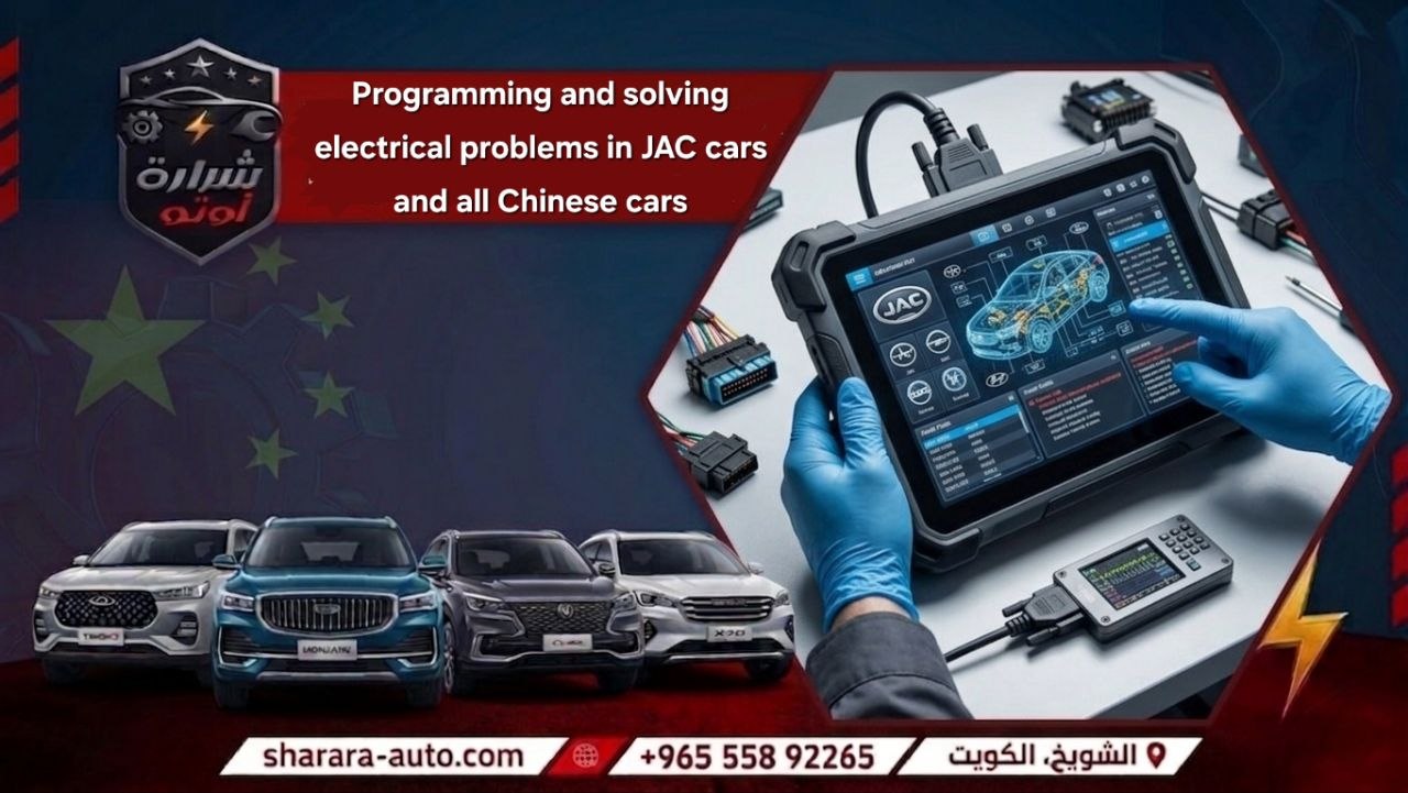 programming and solving electrical problems process in JAC and all Chinese cars 55892265