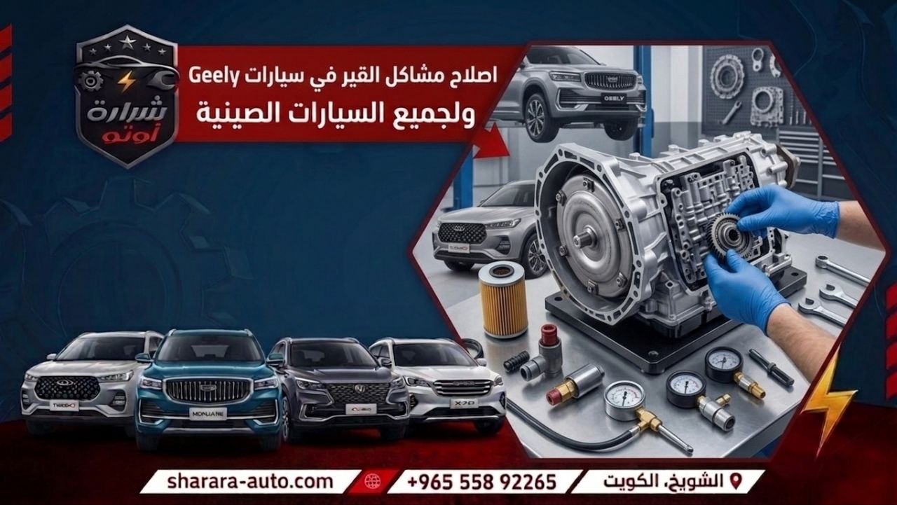 اصلاح مشاكل القير في سيارات Geely ولجميع السيارات الصينيه حسم 45% 55892265