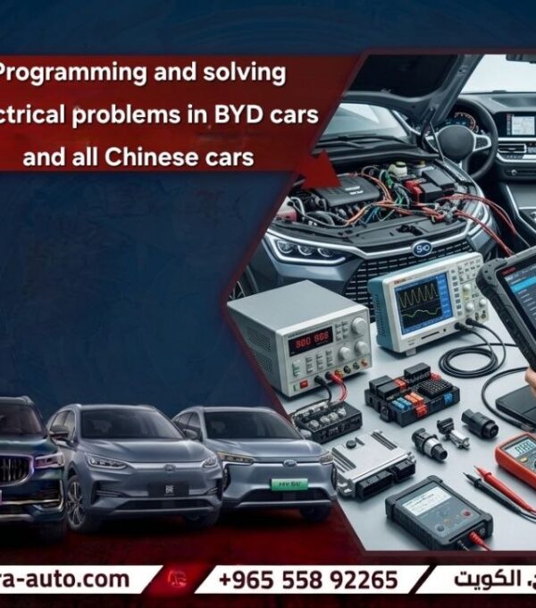 programming and electrical troubleshooting service for BYD and all Chinese cars at Sharara Auto Garage best garage in Kuwait 55892265