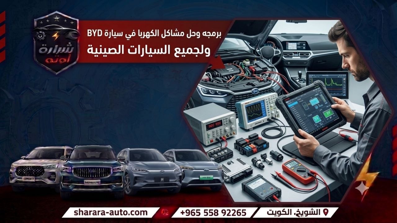 برمجه وحل مشاكل الكهربا في سيارة BYD ولجميع السيارات الصينيه الخط الساخن 55892265
