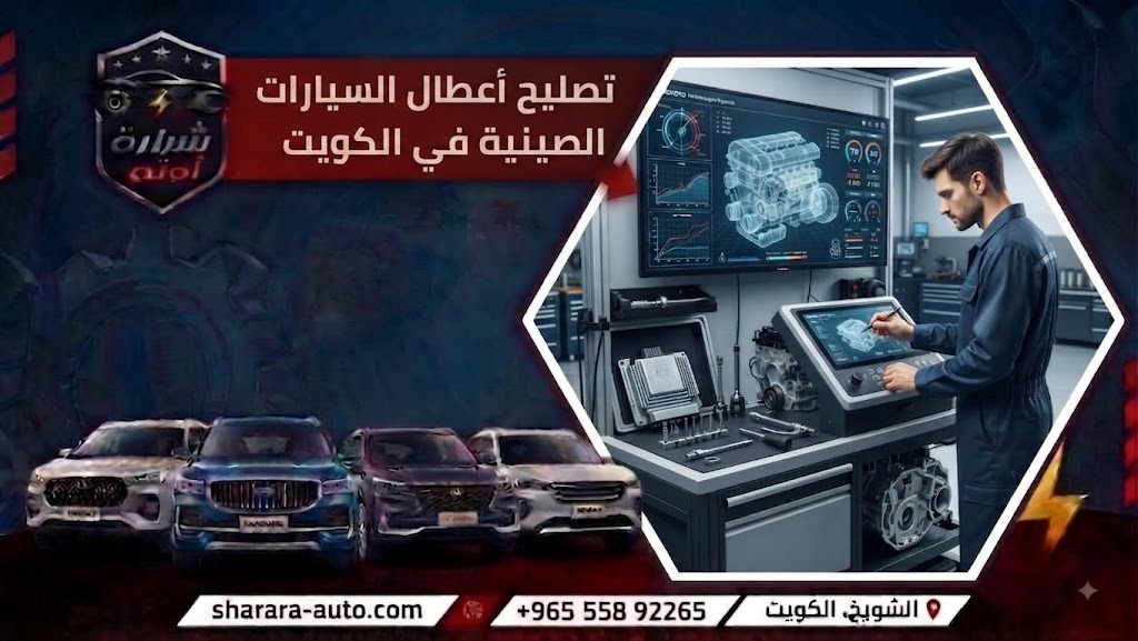 تصليح أعطال السيارات الصينية في الكويت 55892265 وفي دمشق والإمارات حسم 45٪ 2026